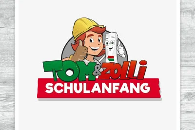 Logo Tom & Zolli. Thema: Schulanfang